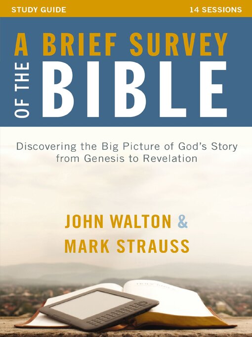 Title details for A Brief Survey of the Bible Study Guide by Zondervan - Wait list